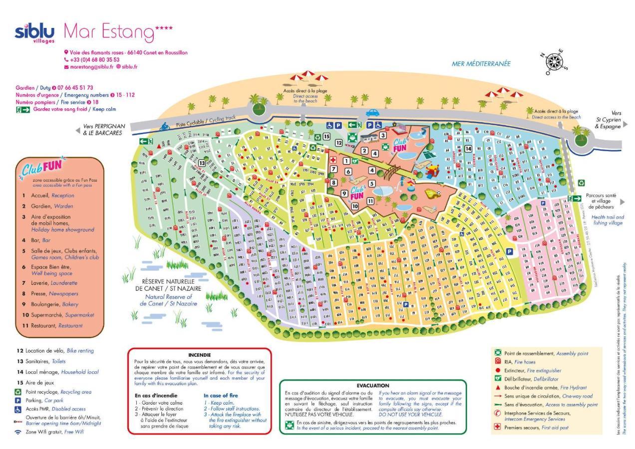 Mobilhome Neuf Mar Estang Acces Plage Canet-en-Roussillon Luaran gambar